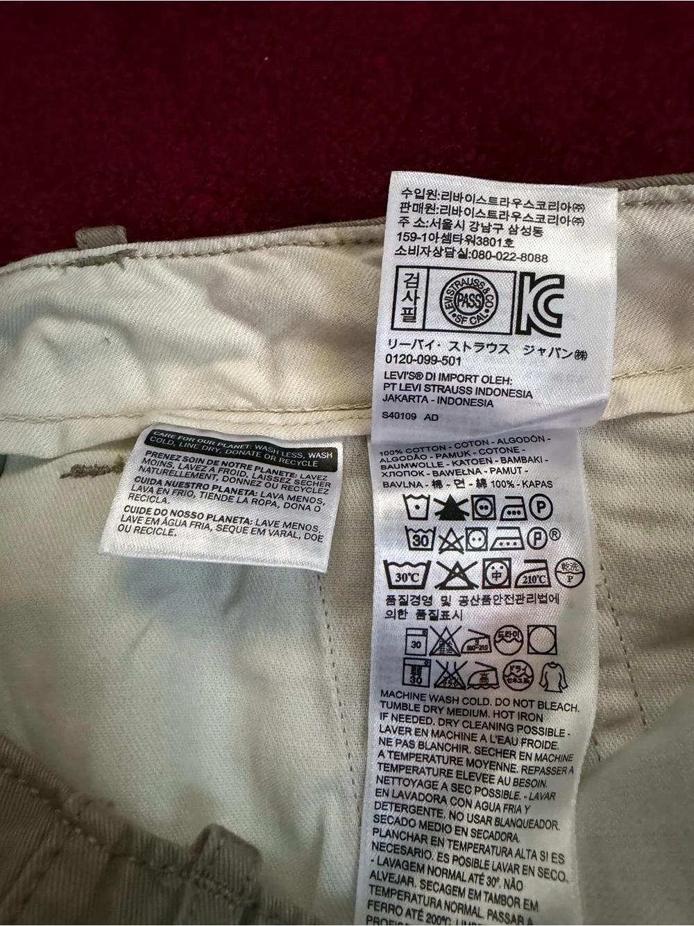 Men's New Levi’s Cargo Shorts in Light Khaki - Comfortable Everyday Wear size 32